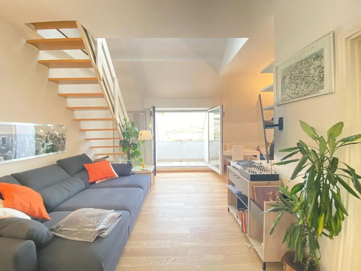 Apartmán Vetra - Luminoso Attico Con Balcone Milán